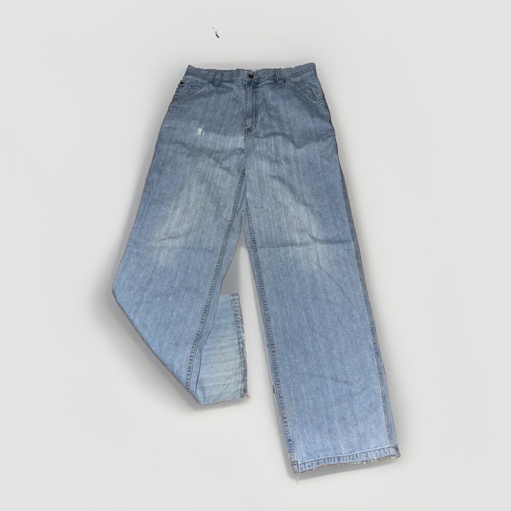 Urban Pipeline Baggy Carpenter Jeans Distressed Y2K Skater Denim 31x33